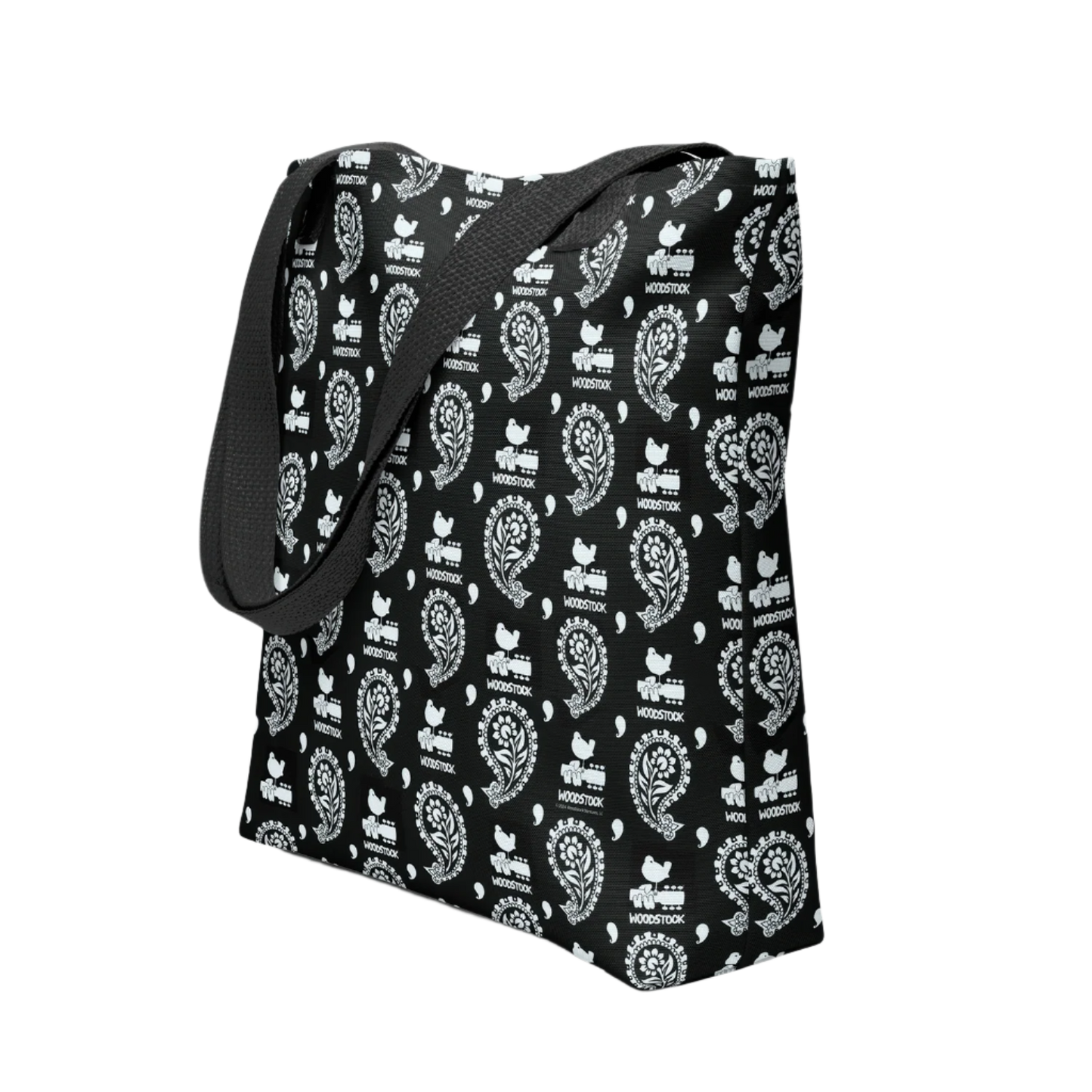 Woodstock Paisley Tote Bag