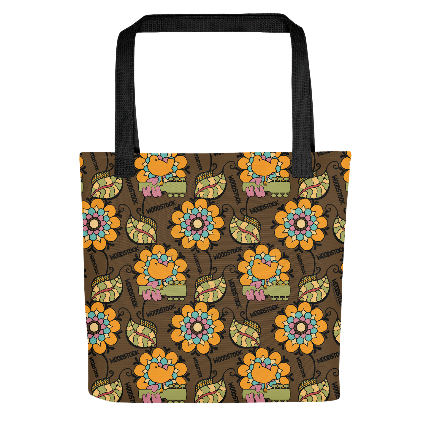 Retro Bloom Tote Bag