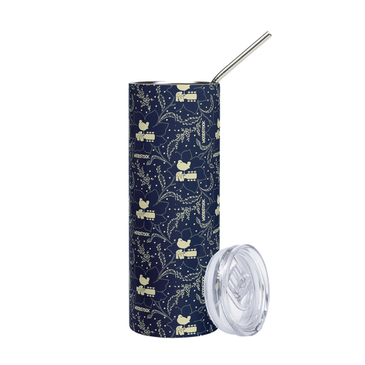 Woodstock Winter Flower Tumbler
