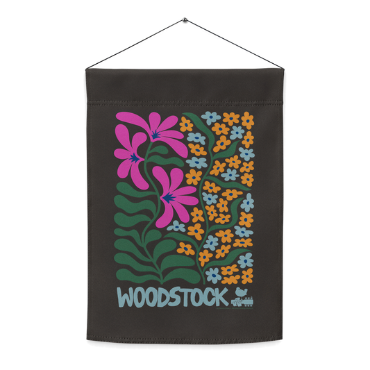 Groovy Floral Garden Flag