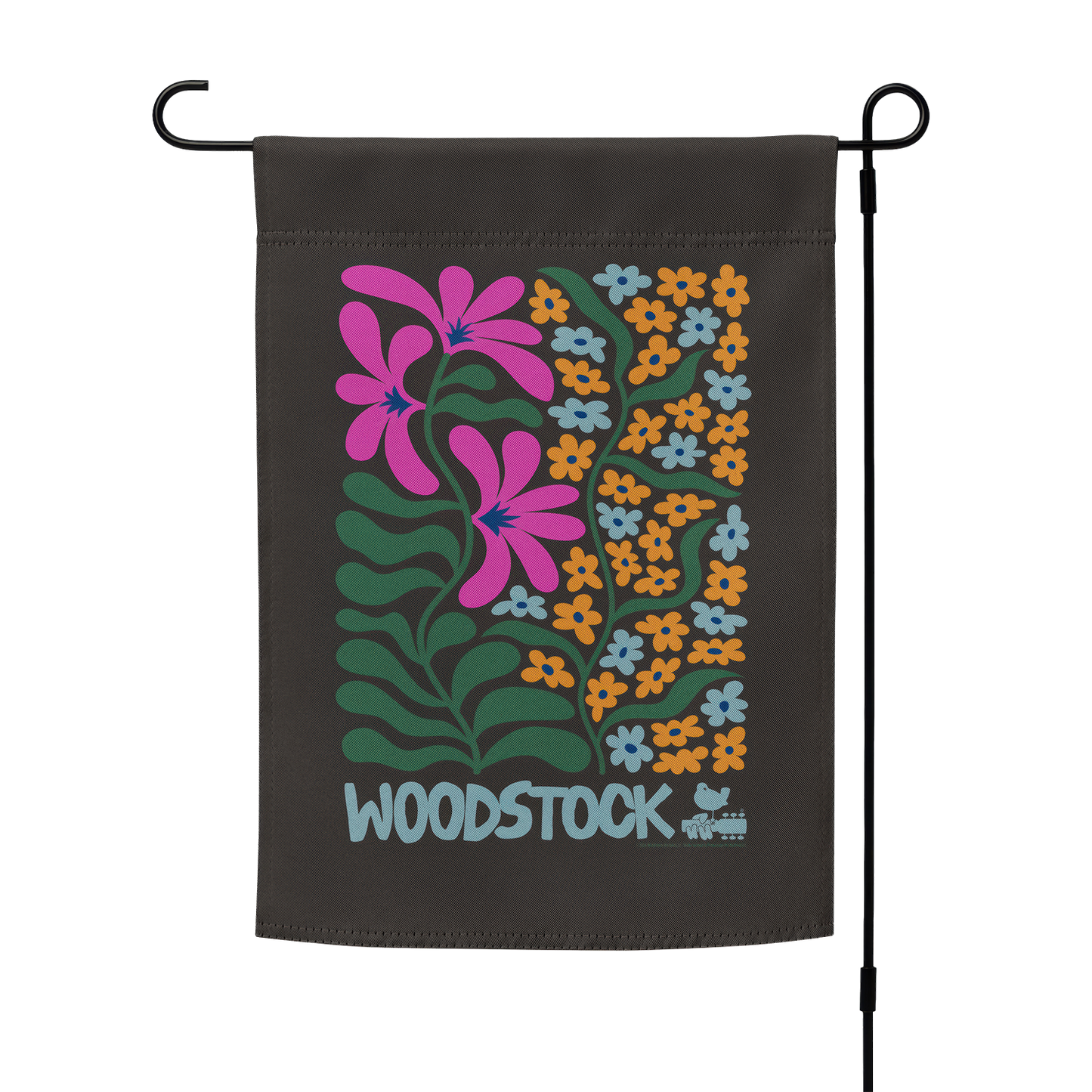 Groovy Floral Garden Flag