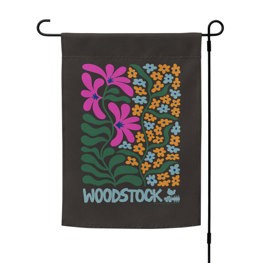 Groovy Floral Garden Flag