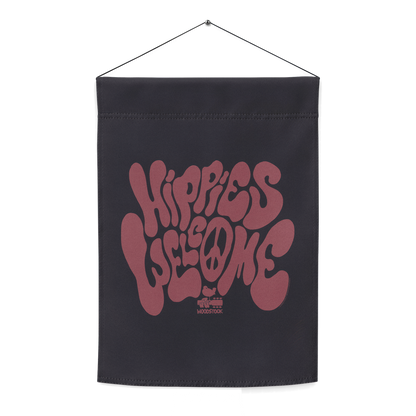 Hippies Welcome Garden Flag