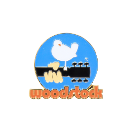 Woodstock Logo Pin