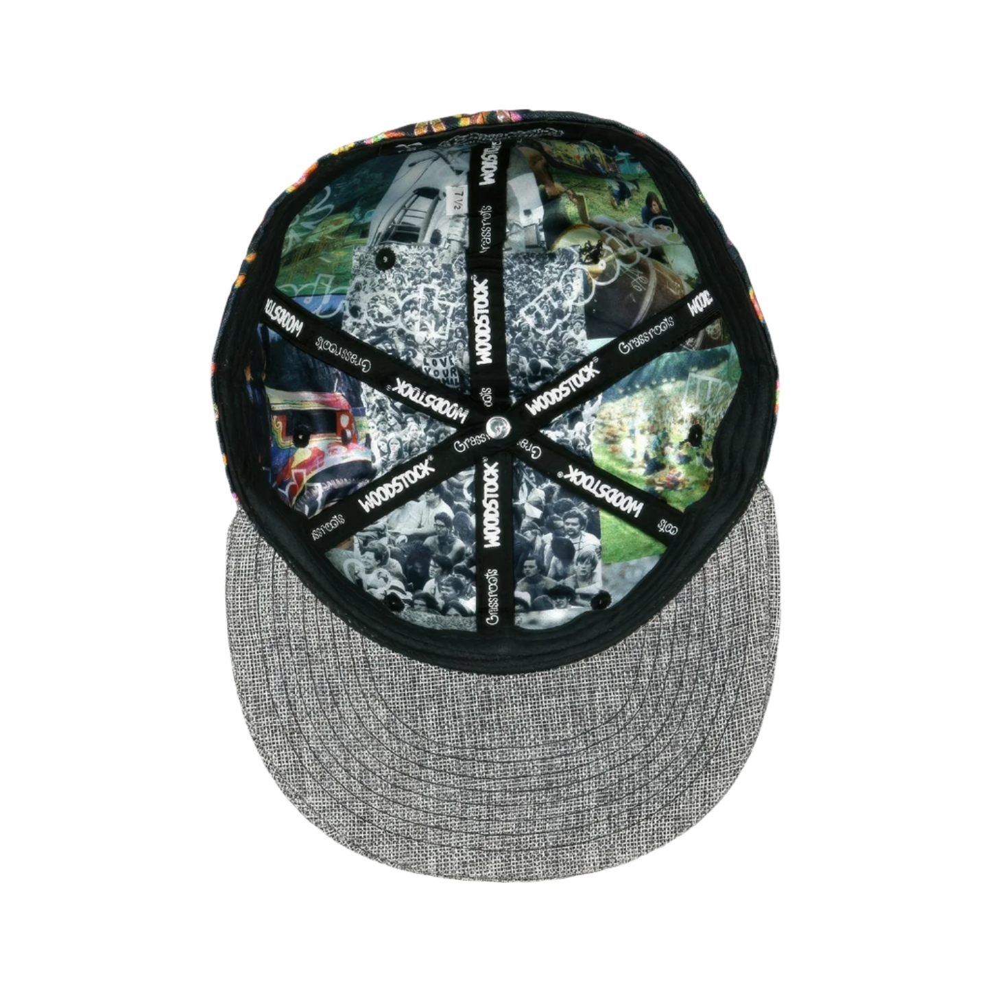 Woodstock New Native Black Snapback Hat