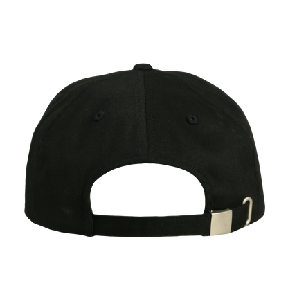 Woodstock Pink Flower Adjustable Black Hat