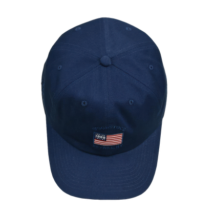 Woodstock Flag Navy Adjustable Hat