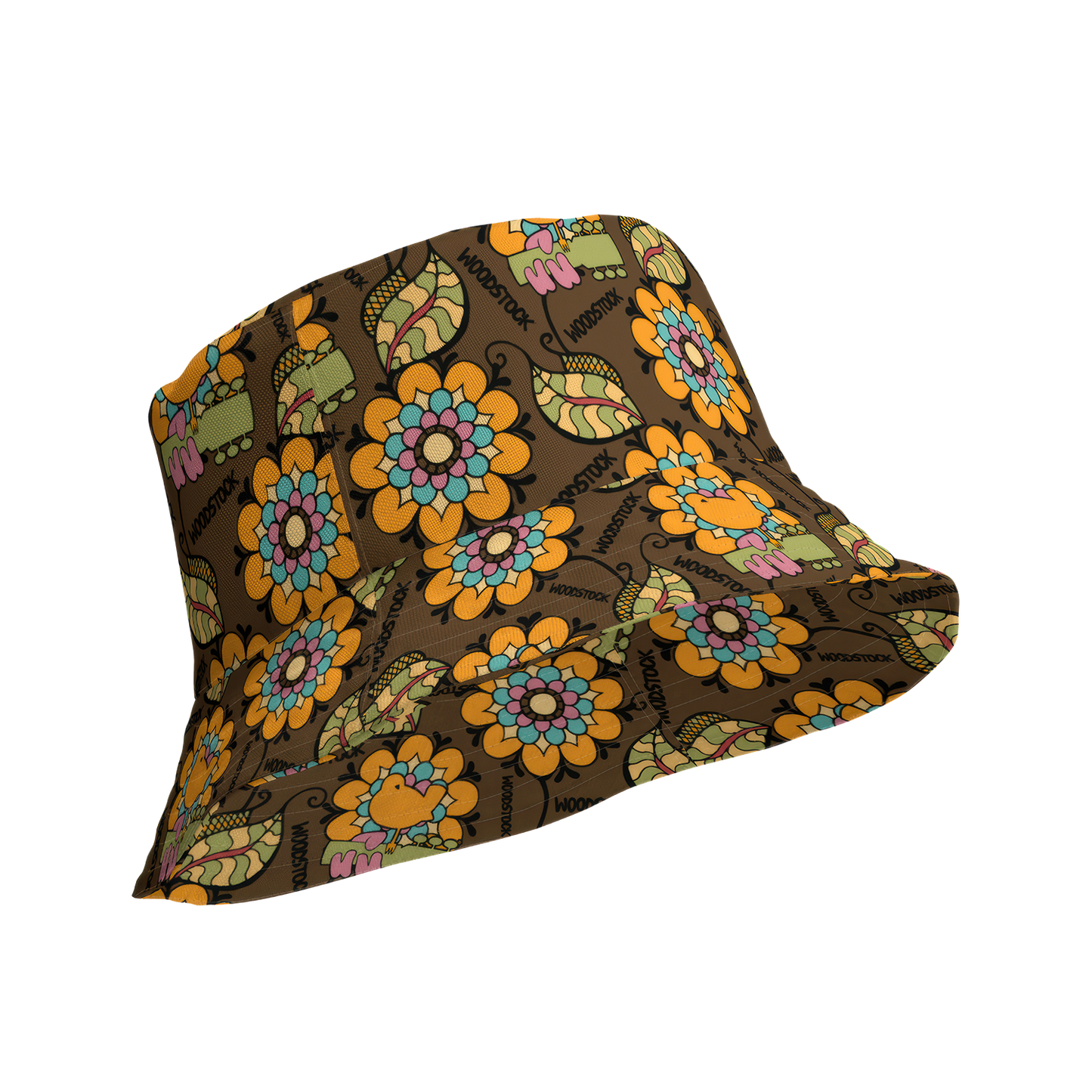 Retro Bloom Bucket Hat