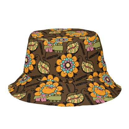 Retro Bloom Bucket Hat
