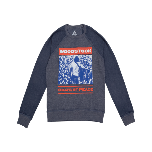 Three Days of Peace Woodstock Sweatshirt