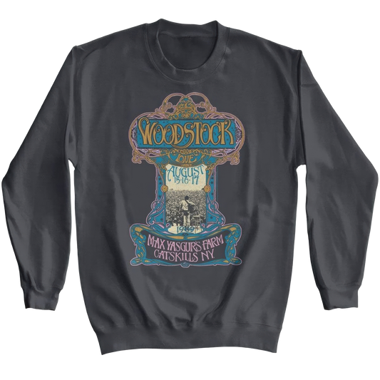 Woodstock Nouveau Poster Sweatshirt