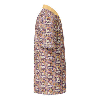 Woodstock Paisley w/ Yellow Collar Button Down