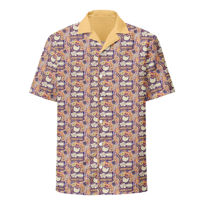 Woodstock Paisley w/ Yellow Collar Button Down