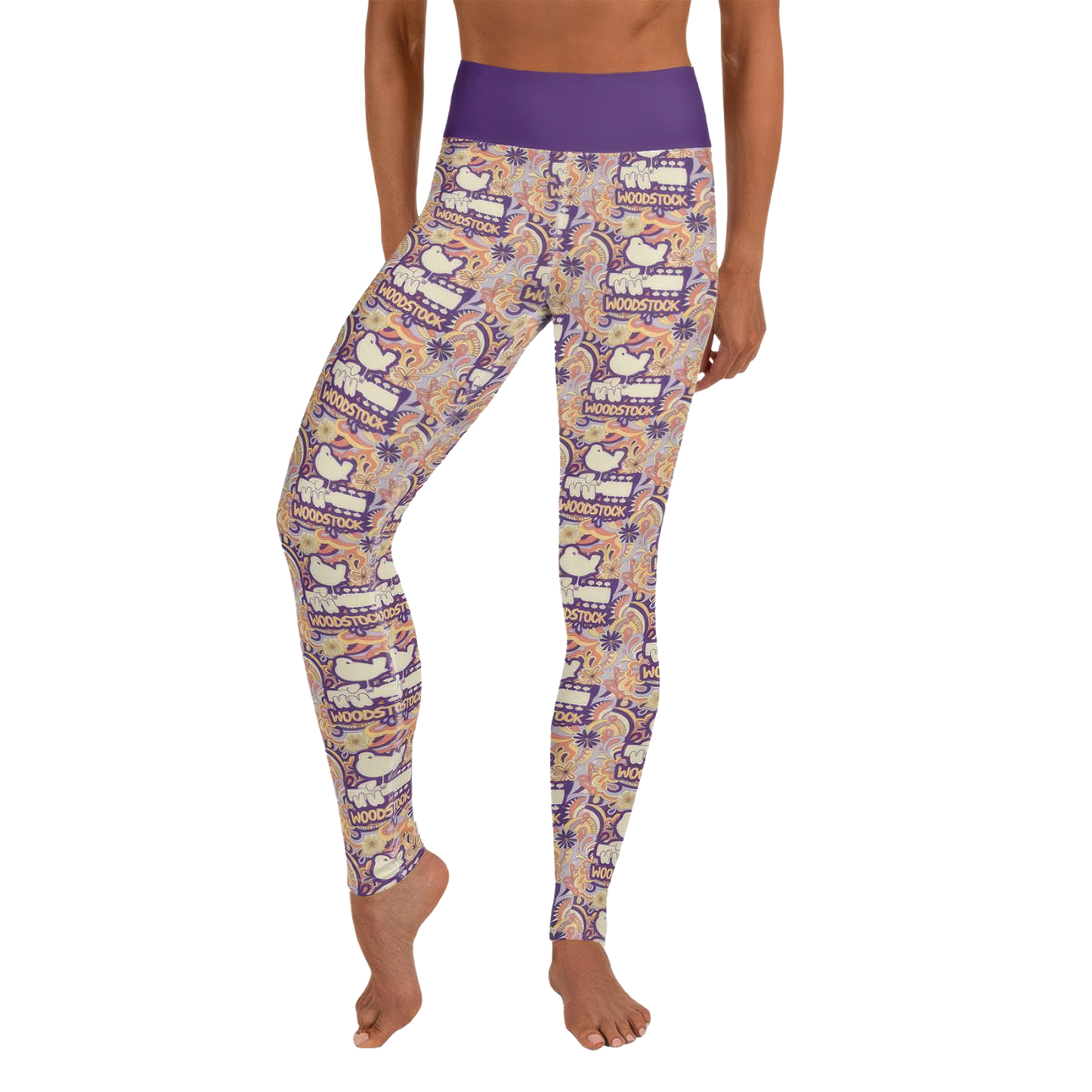 Woodstock Paisley Womens Leggings