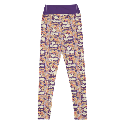 Woodstock Paisley Womens Leggings