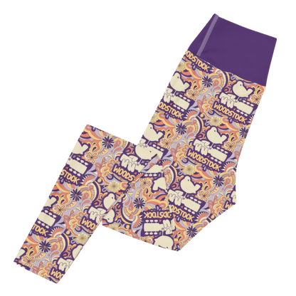 Woodstock Paisley Womens Leggings