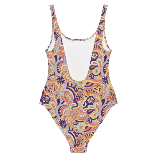 Woodstock Paisley Women's Bathing Suit