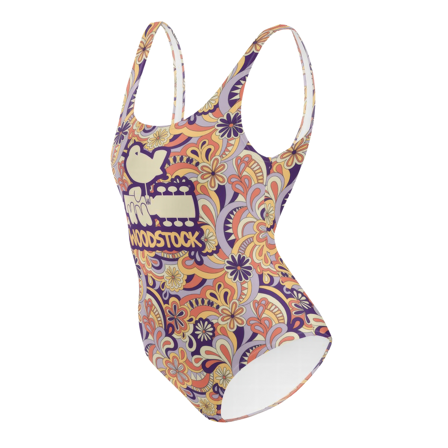Woodstock Paisley Women's Bathing Suit