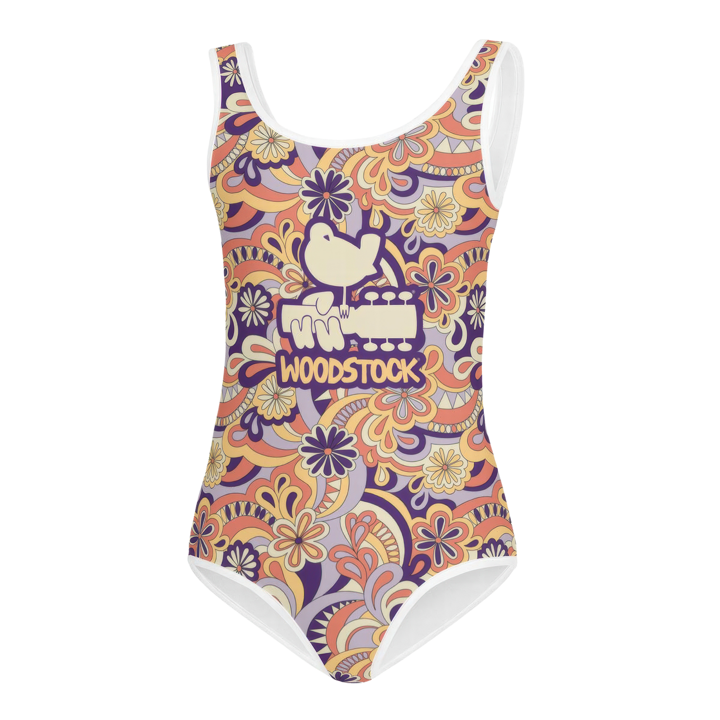 Woodstock Paisley Kids Bathing Suit