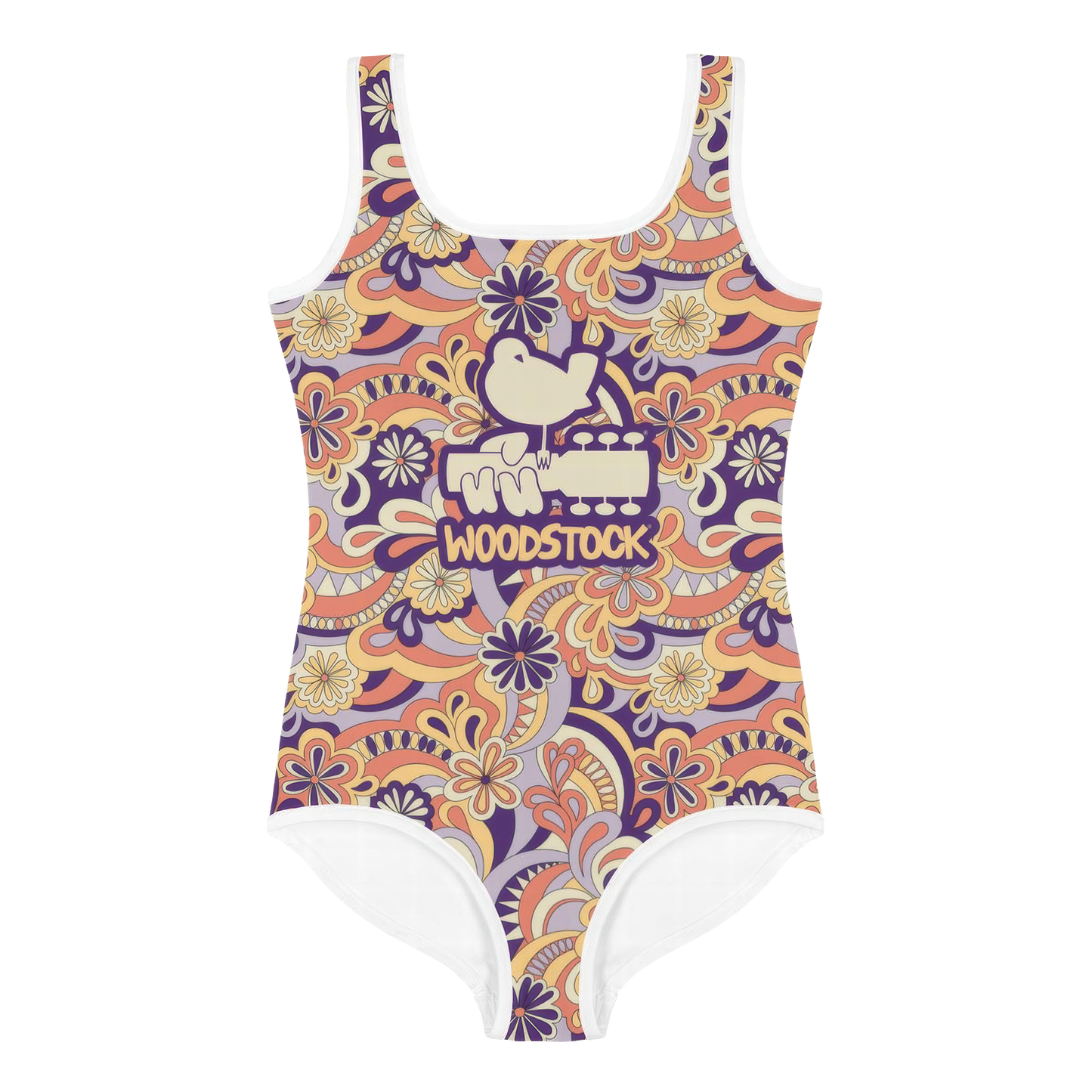 Woodstock Paisley Kids Bathing Suit