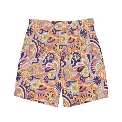Woodstock Paisley Swim Trunks