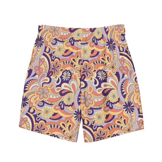 Woodstock Paisley Swim Trunks