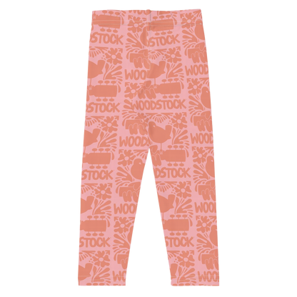 Woodstock Floral Kids Leggings