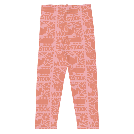 Woodstock Floral Kids Leggings