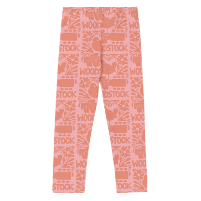 Woodstock Floral Kids Leggings