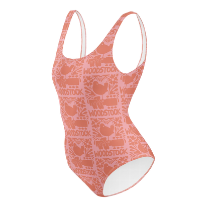 Woodstock Floral Kids Bathing Suit