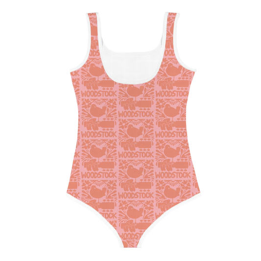 Woodstock Floral Kids Bathing Suit