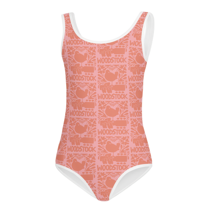 Woodstock Floral Kids Bathing Suit