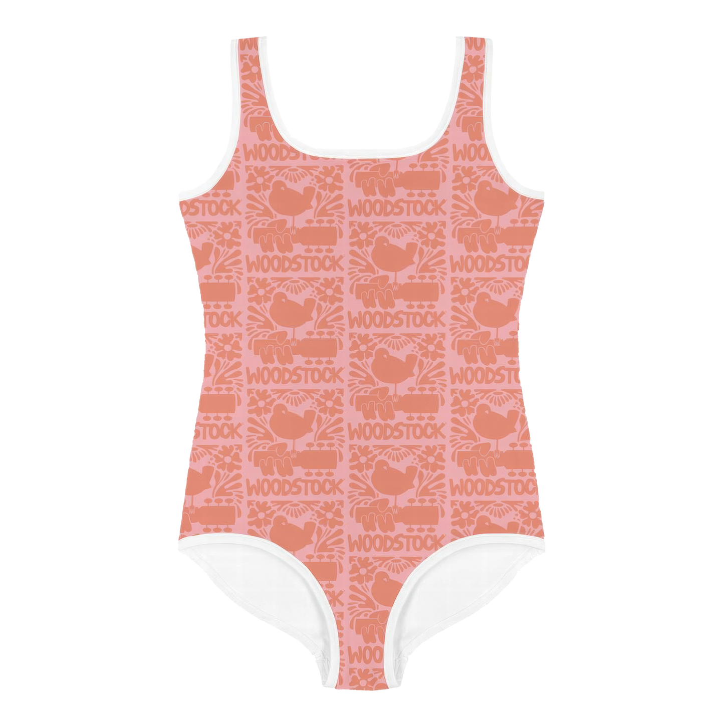 Woodstock Floral Kids Bathing Suit