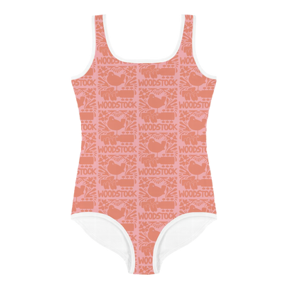 Woodstock Floral Kids Bathing Suit