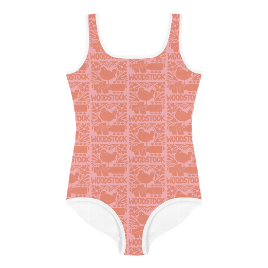 Woodstock Floral Kids Bathing Suit