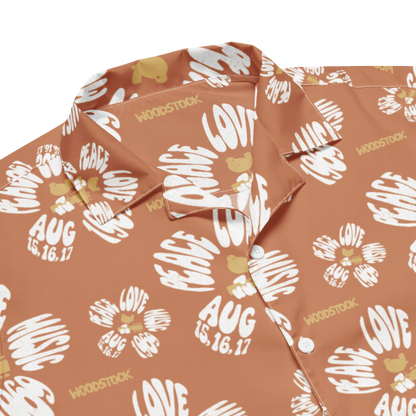 Woodstock Flower Button Down