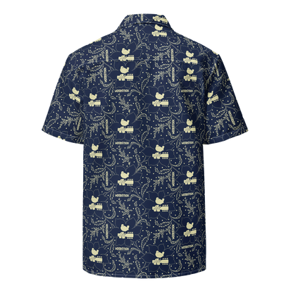 Woodstock Winter Flower Button Down
