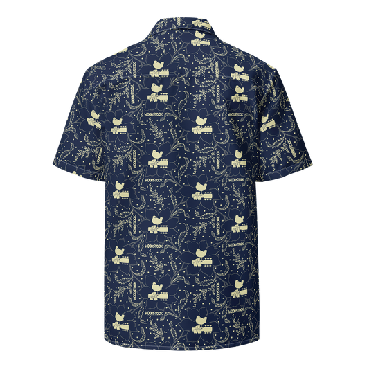 Woodstock Winter Flower Button Down