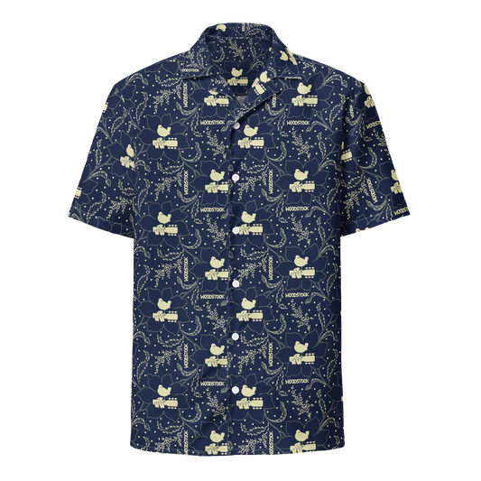 Woodstock Winter Flower Button Down