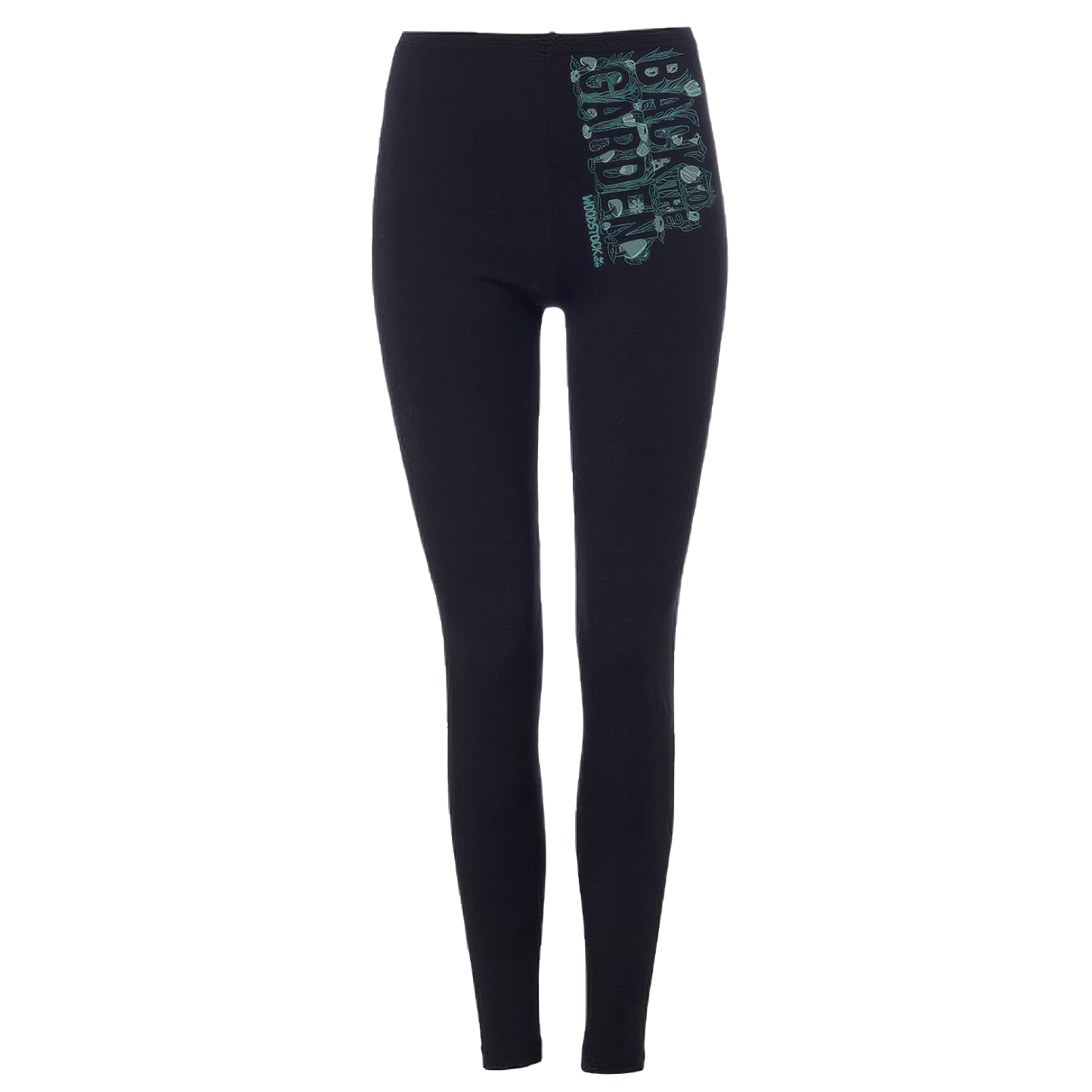 Green Logo Back To The Garden Leggings