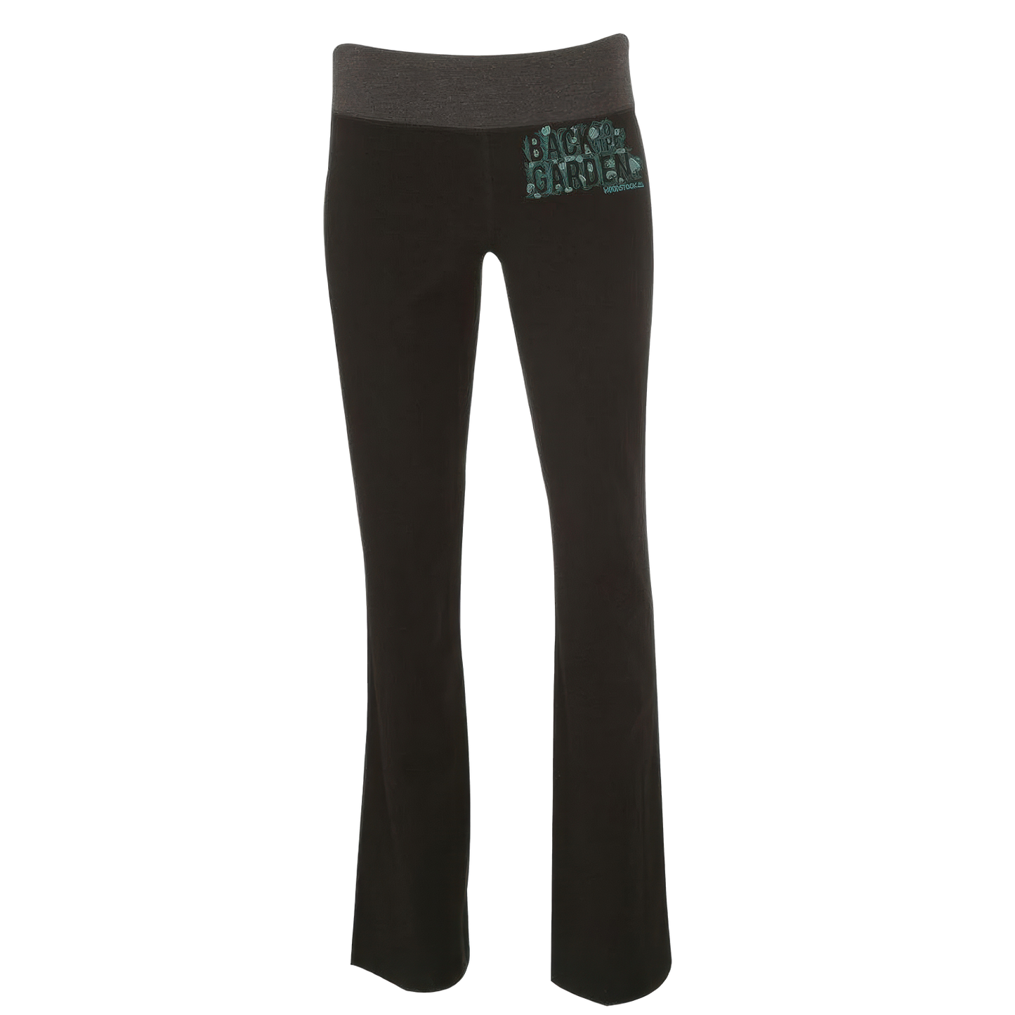 Blue Logo Back To The Garden Yoga Pants