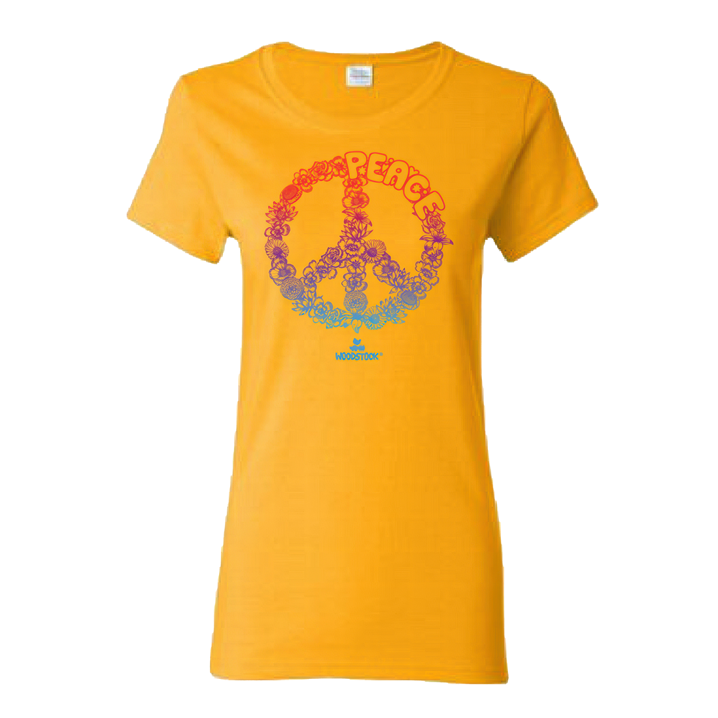 Women's Floral Peace T-Shirt