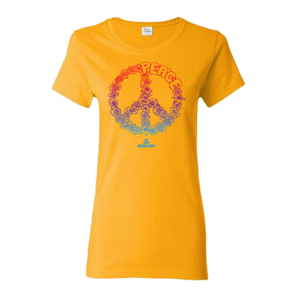 Women's Floral Peace T-Shirt