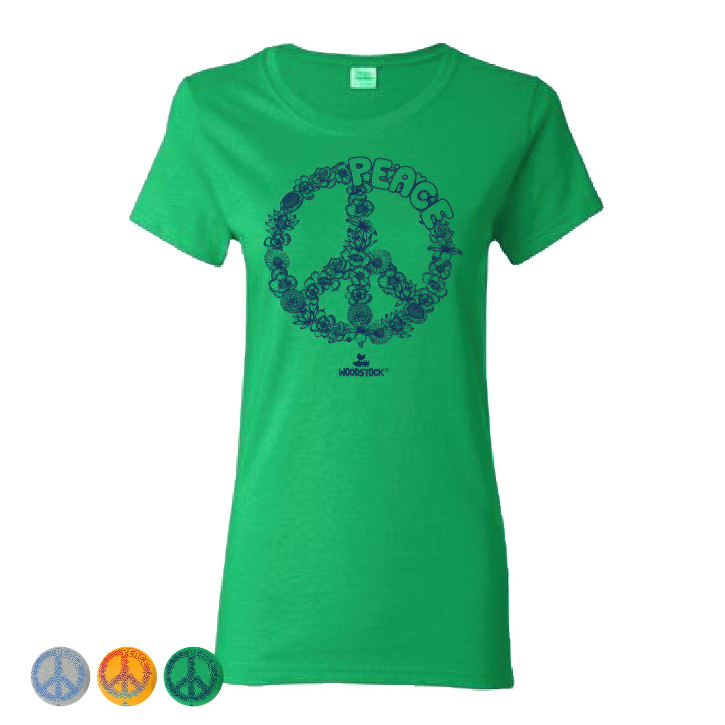 Women's Floral Peace T-Shirt