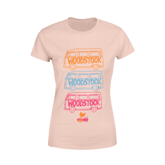 3 Buses Ladies Shirt