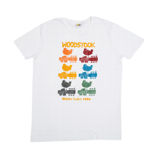 Woodstock Repeat Dove Logo T-Shirt