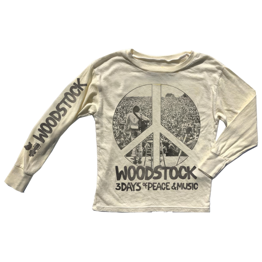Woodstock Peace Sign Unisex Longsleeve Tee