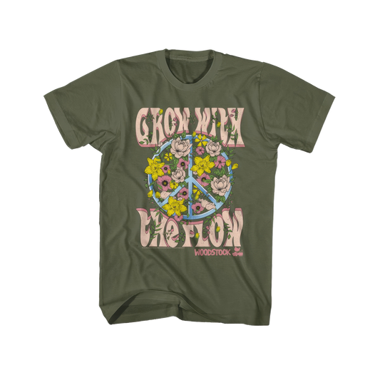 Woodstock Grow with the Flow T-shirt