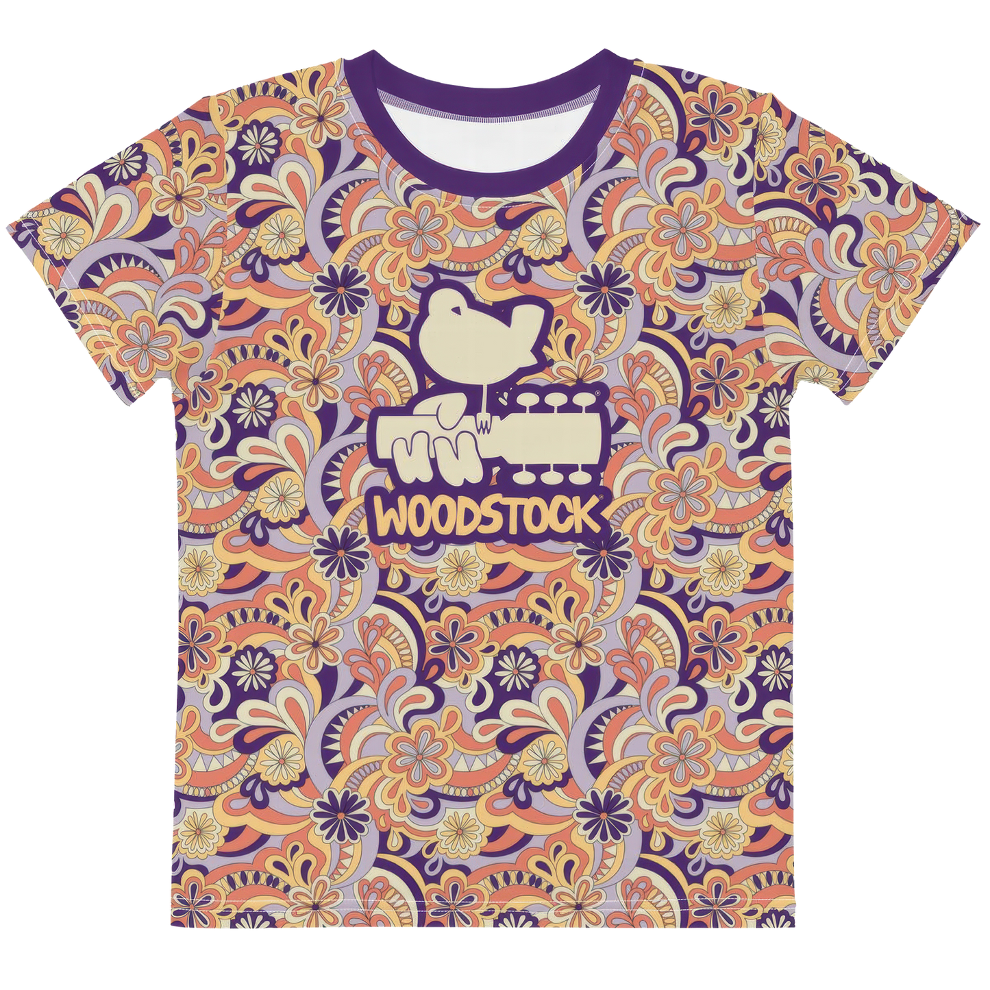 Woodstock Paisley Kids T-Shirt