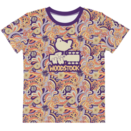 Woodstock Paisley Kids T-Shirt